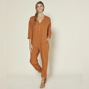 Outerknown Terracotta Jumpsuit